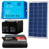 SOLAR-KIT-2 150W 12V stand-alone photovoltaic kit for many hours of stand-alone